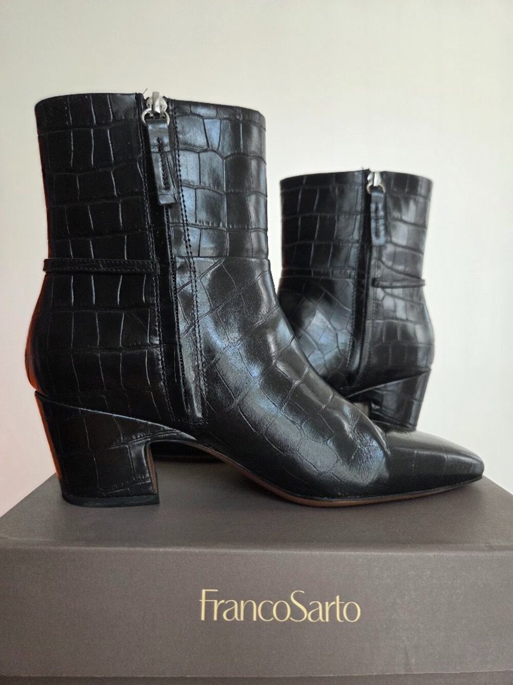 Franco Sarto Croc Booties